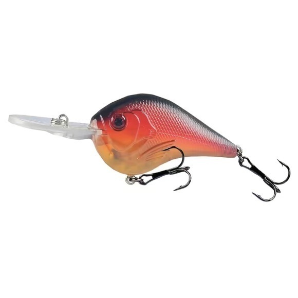 5pc Multicolored Crankbait Freshwater Fishing Lure Plastic Bait Tackle Hooks - Picture 5 of 10